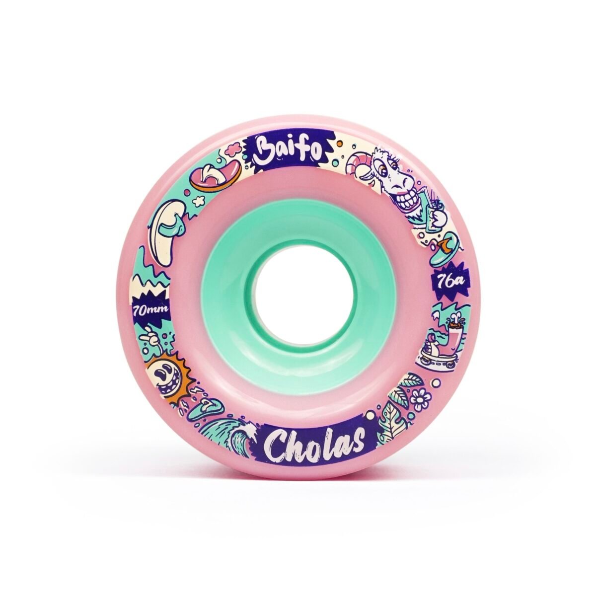70mm CHOLAS Freeride Wheels BAIFO