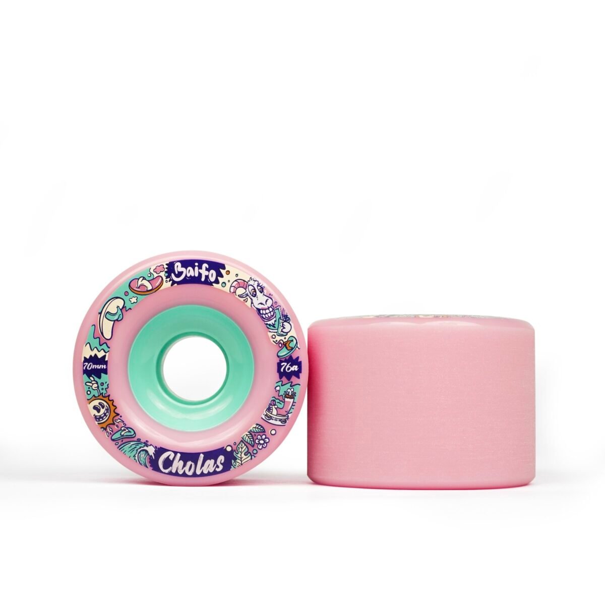 70mm CHOLAS Freeride Wheels BAIFO