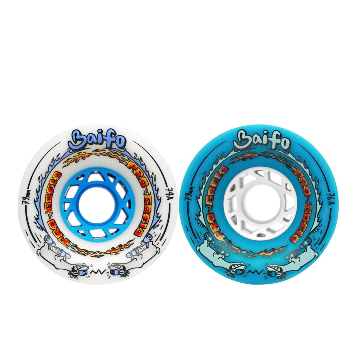 79mm PRO-GOFIO Downhill Wheels BAIFO