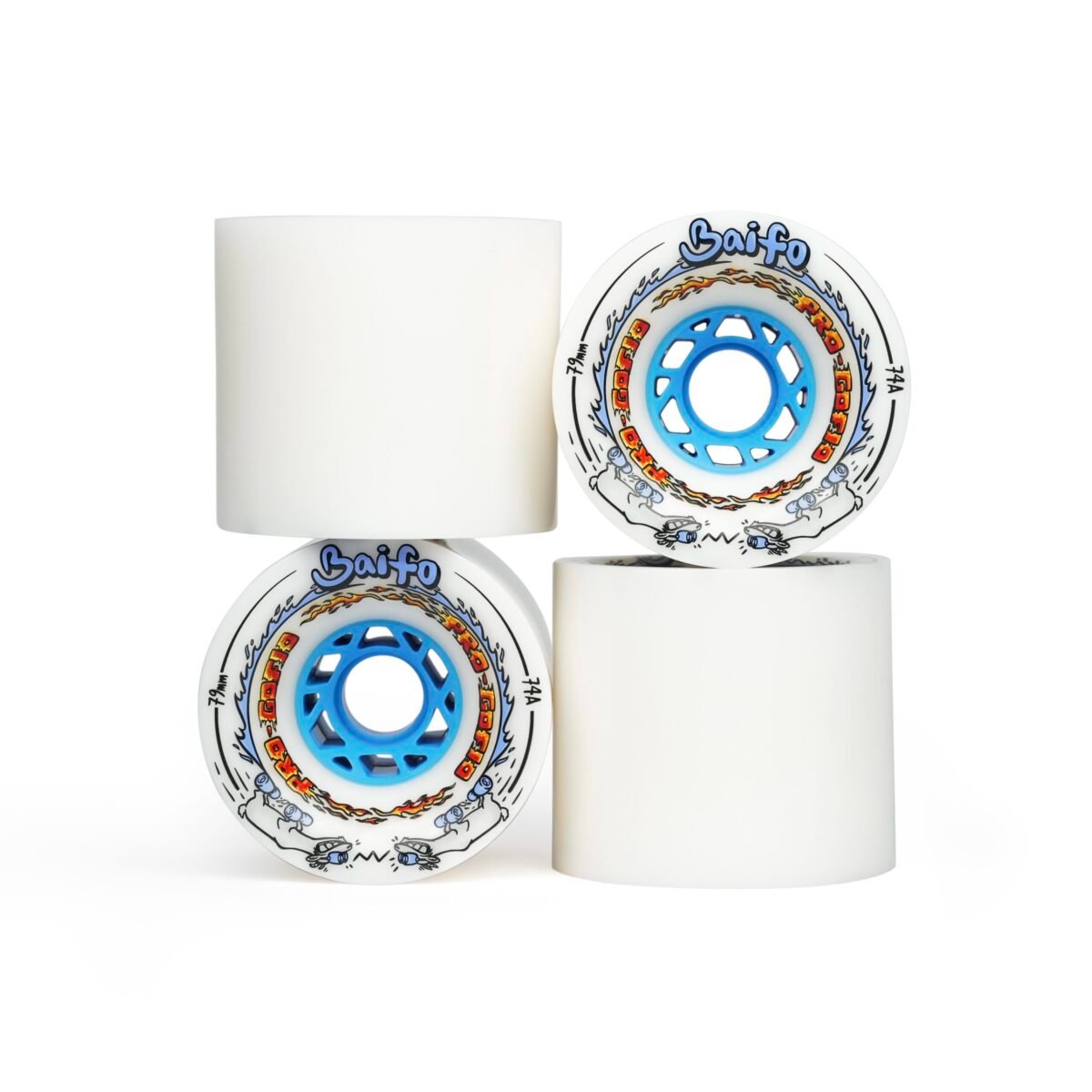 79mm 74A PRO-GOFIO Downhill Wheels BAIFO