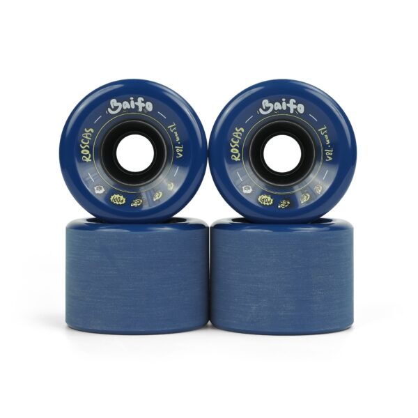 75mm ROSCAS Freeride Wheels BAIFO 4 75mm ROSCAS Freeride Wheels BAIFO