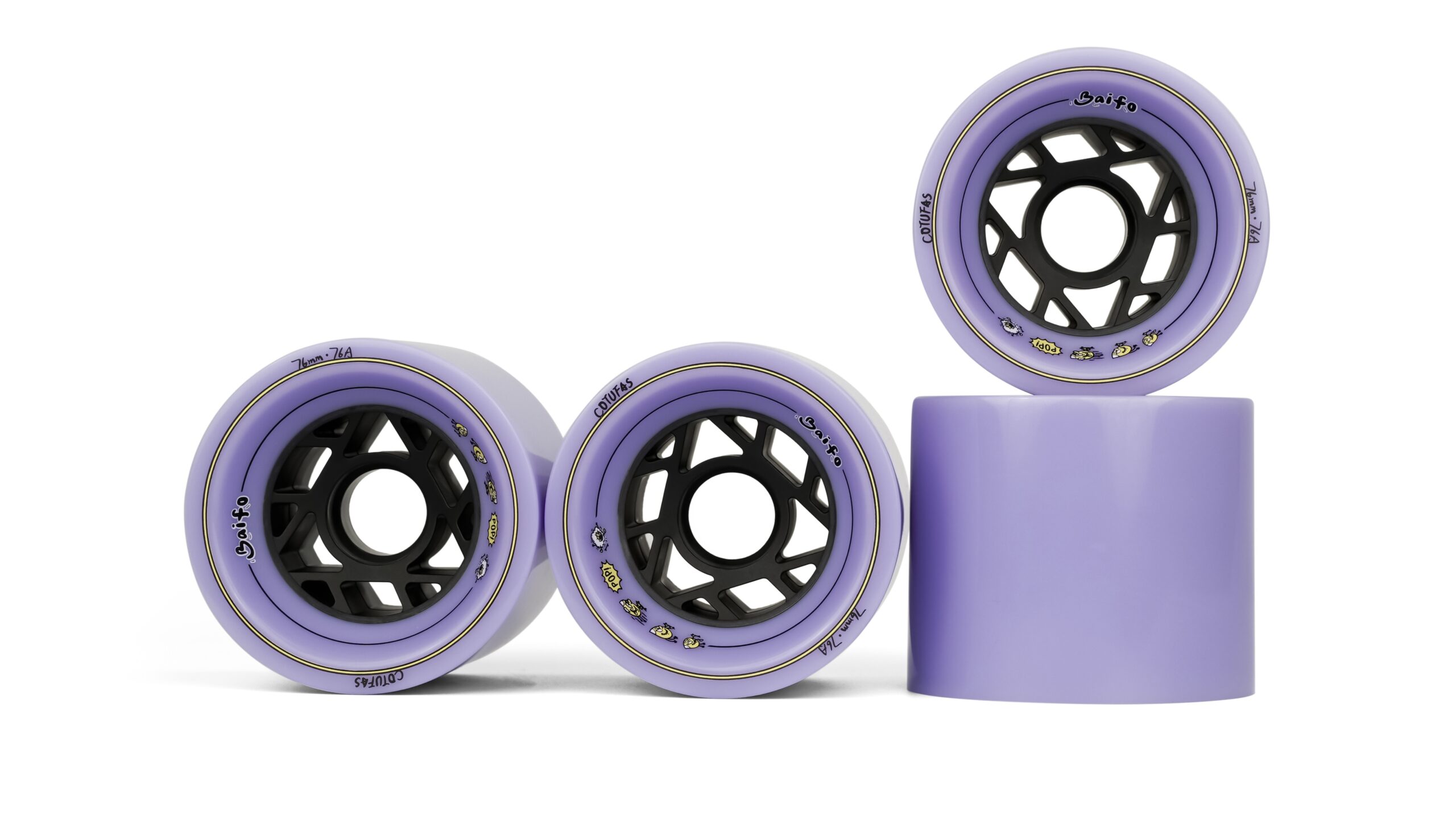 76mm COTUFAS Downhill Freeride Wheels BAIFO