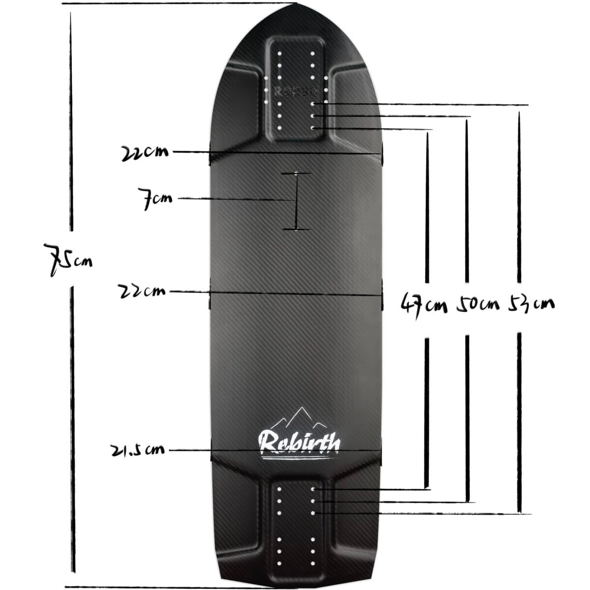 Rebirth R75 Downhill Deck